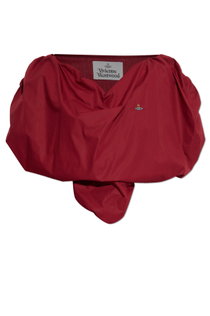 Czarny Top z logo Vivienne Westwood - Vitkac Polska